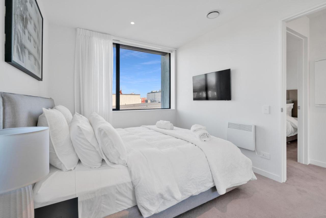 Top Floor Luxury City Central W Sunny Balcony 크라이스트처치 외부 사진