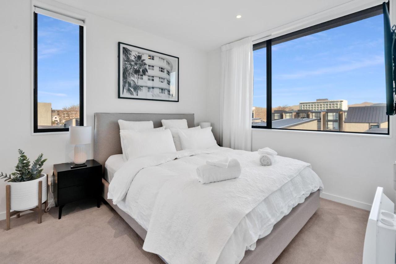Top Floor Luxury City Central W Sunny Balcony 크라이스트처치 외부 사진