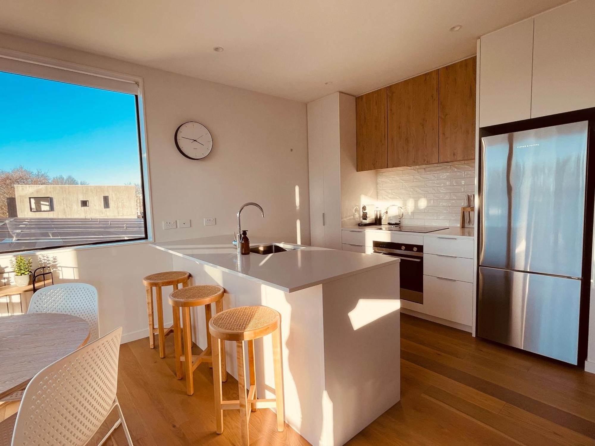 Top Floor Luxury City Central W Sunny Balcony 크라이스트처치 외부 사진